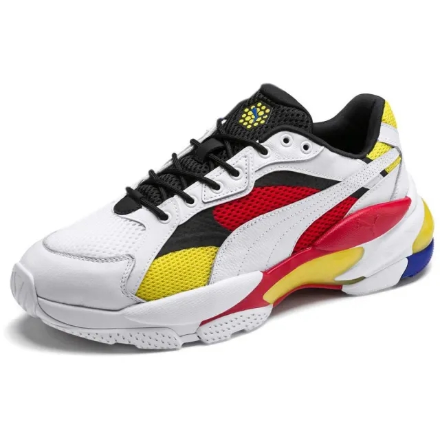 Puma LQD Cell Epsilon Mens White Trainers Textile