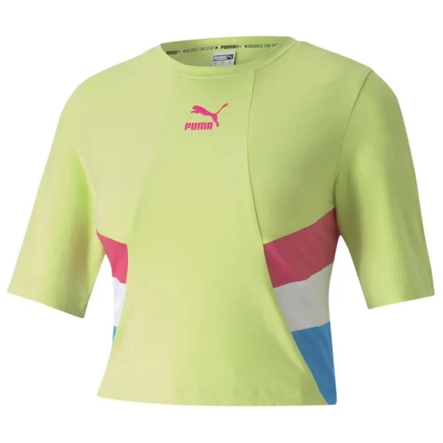 Puma Select Tfs Retro Crop 3/4 Sleeve T-shirt