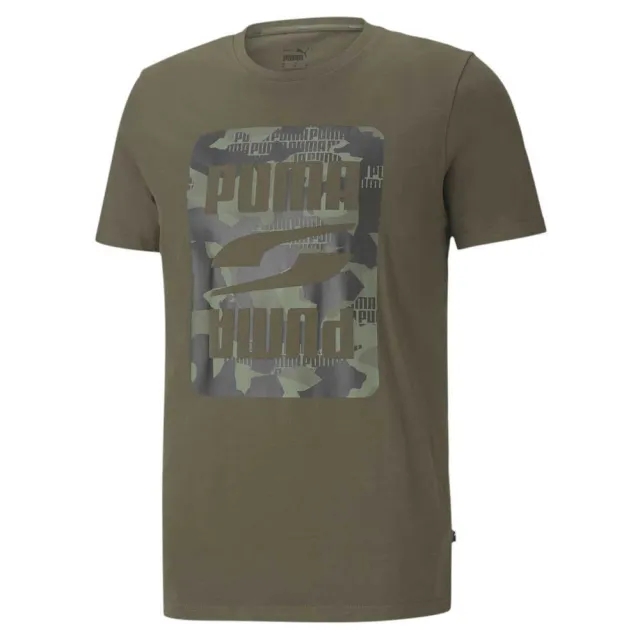 Puma Rebel Camo Graphic Short Sleeve T-shirt