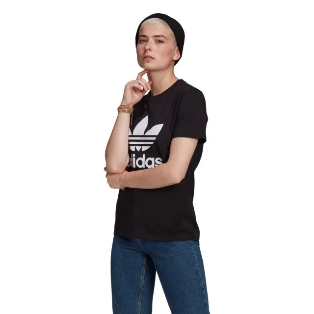 adidas Originals T-Shirt Adidas Adicolor Classics Trefoil Tee Black L/44