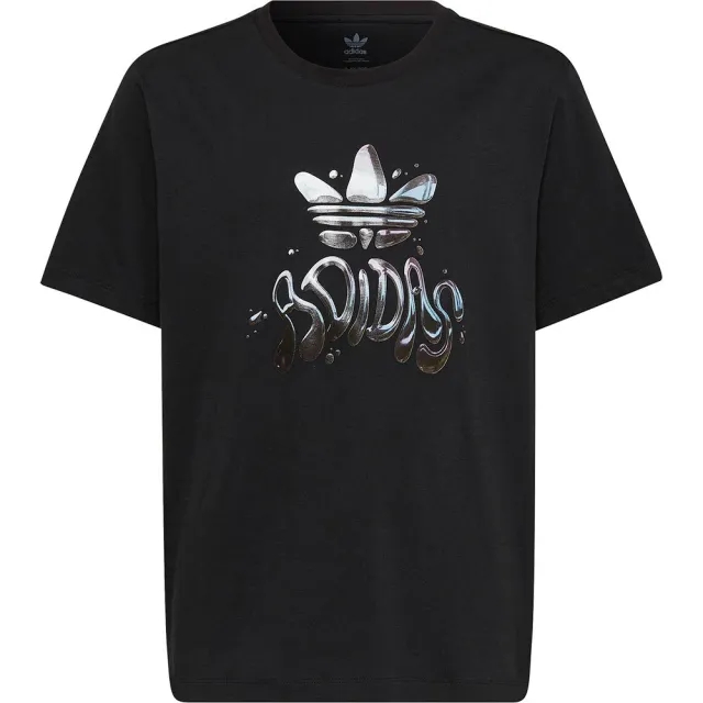 adidas Originals adidas    girls's Children's T shirt in Black