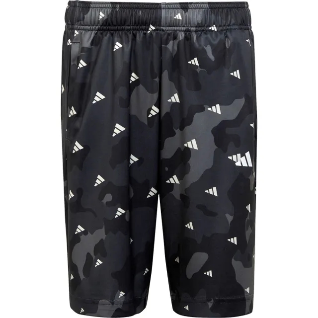 adidas Train Essentials Seasonal Aeroready Allover Print Gym Short Unisex Kids - Grey