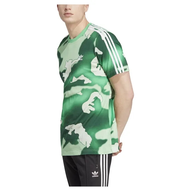 Adidas Originals Graphics Camo Allover Print Short Sleeve T-shirt