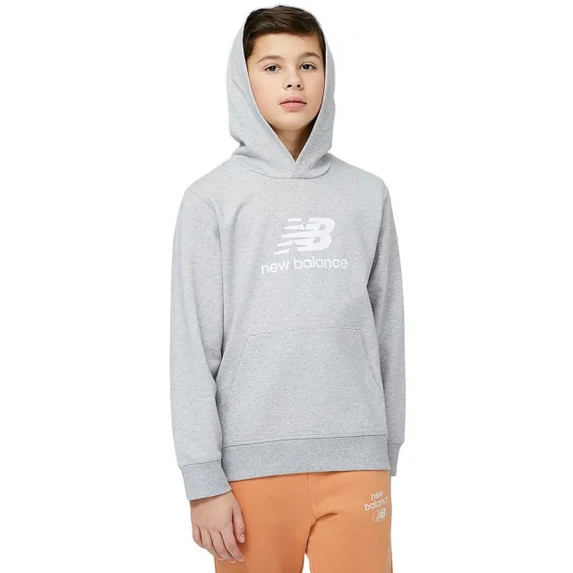 New Balance Essentials Stacked Logo French Terry Hoodie