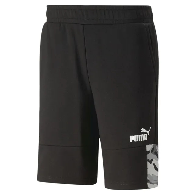 Puma  ESS BLOCK CAMO  men's Shorts in Black