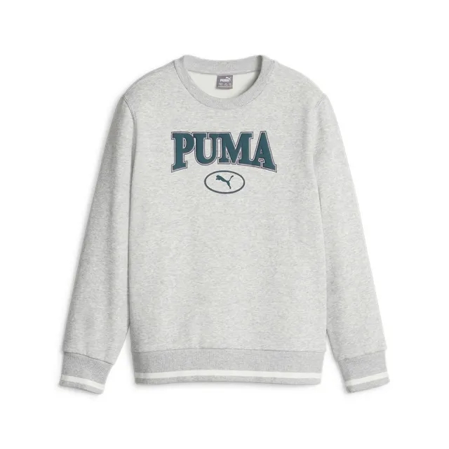 Puma  PUMA SQUAD CREW FL B  boys's Children's sweatshirt in Grey