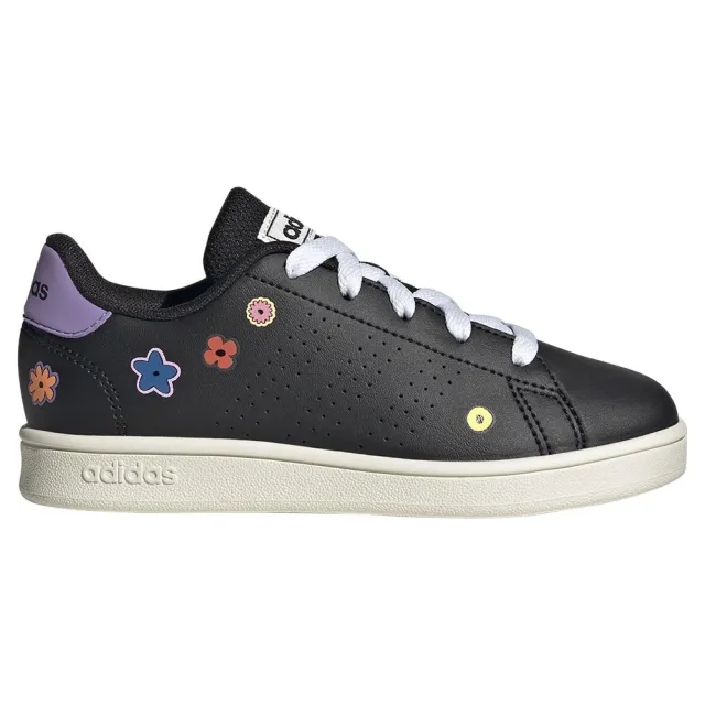 adidas  ADVANTAGE K  girls's Children's Shoes (Trainers) in Black
