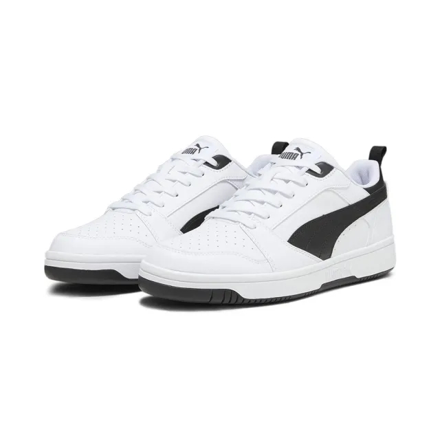 Puma  Rebound v6 Low  men's Shoes (Trainers) in White