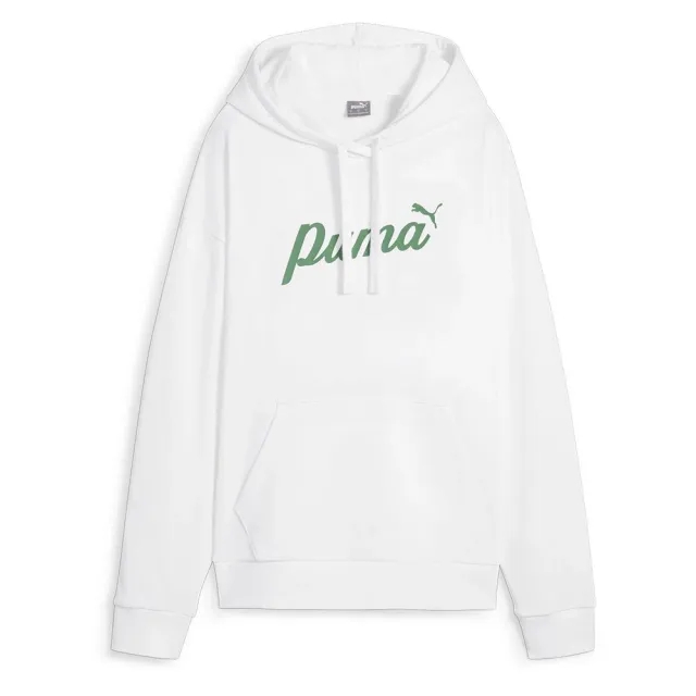 Puma  ESS+ BLOSSOM SCRIPT HOODIE TR  women's Sweatshirt in White