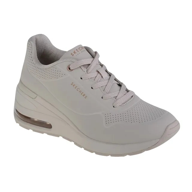 Skechers Women's Million Air - Elevated Air Sneaker in Off White