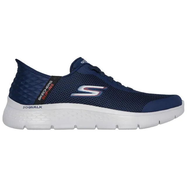 Skechers Men's Slip-ins: GO WALK Flex - Hands Up Sneaker in Navy Blue