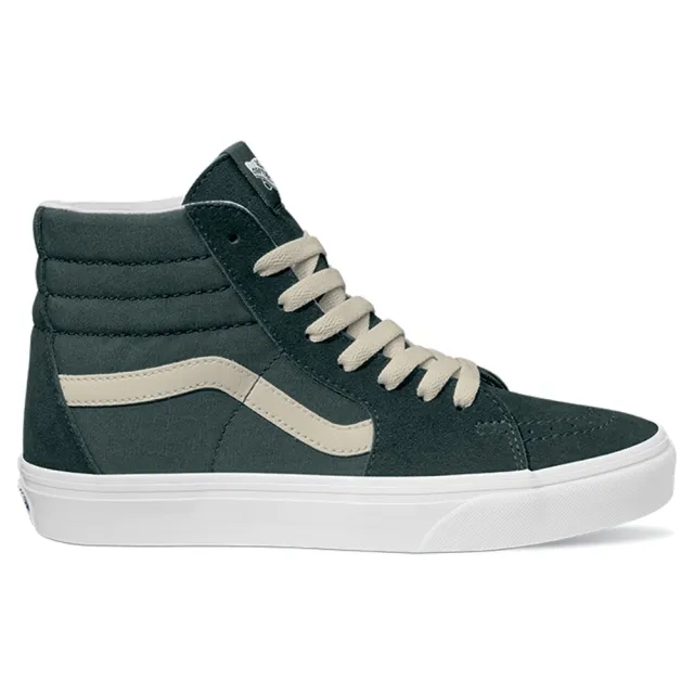 Vans Sk8-Hi Suede Shoes (Scarab) Unisex Green