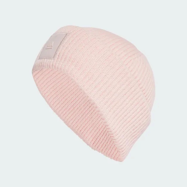 Adidas Cuffed Beanie In Sandy Pink