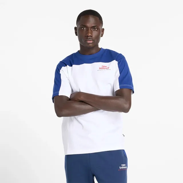 New Balance Classics Color Block Graphic Short Sleeve T-shirt