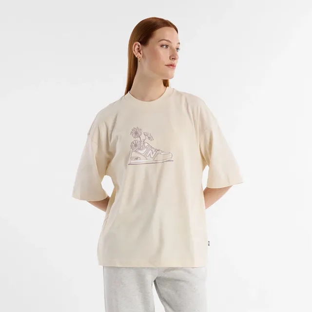 New Balance Oversized Flower Short Sleeve T-shirt