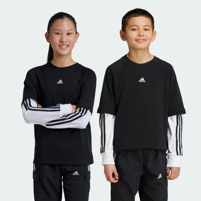 adidas Street Jam 2-in-1 Long Sleeve Long-Sleeve Top Kids