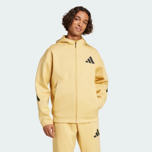 adidas Men Z.N.E. Full Zip Hooded Track Jacket