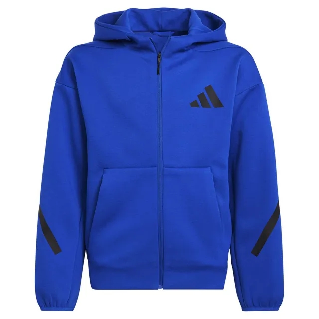 Manchester United x adidas Kids adidas Z.N.E. Full-Zip Hooded Track Jacket Blue