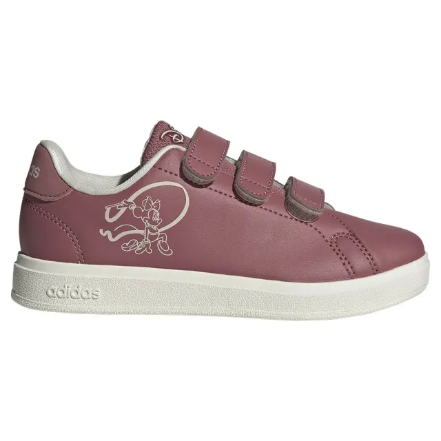 adidas  ADVANTAGE Minnie CF C  girls's Children's Shoes (Trainers) in Pink