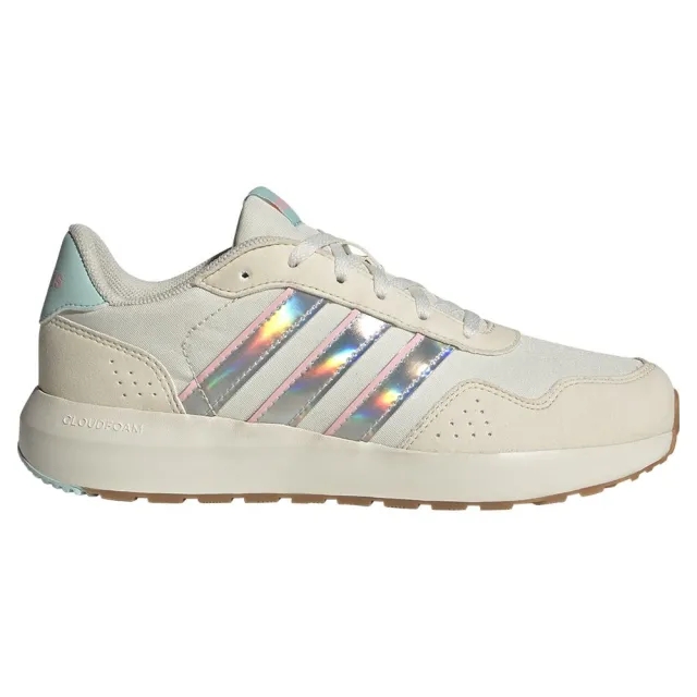 adidas  RUN 60s J  girls's Children's Shoes (Trainers) in Beige