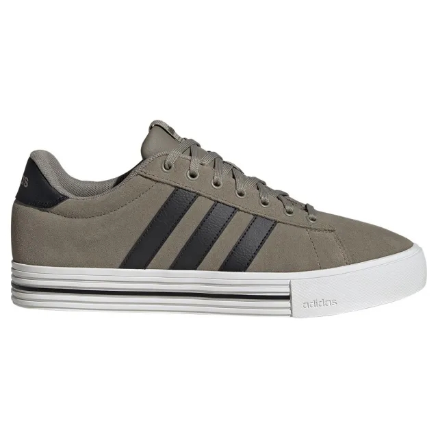 adidas daily 4.0 trainers in black & green