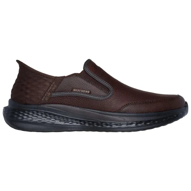 Skechers Men's Slip-ins Relaxed Fit: Slade - Cooper Slip-On Shoes in Red/Brown