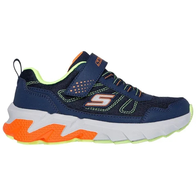 Skechers Boy's Elite Sport - Spec-Stride Sneaker in Navy Blue