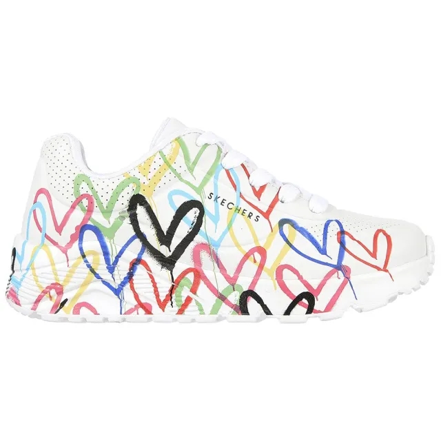 Skechers Uno Lite Spread The Love Trainers