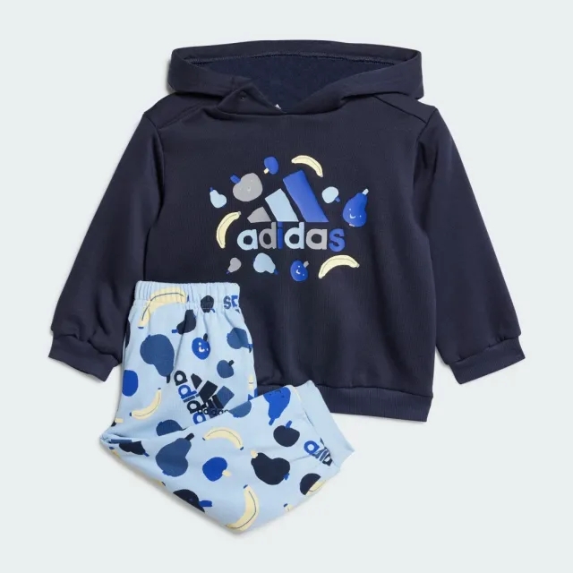 adidas Essentials Allover Print Jogger Set Kids