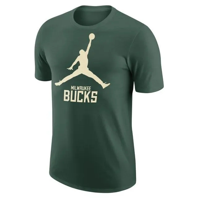 Nike Jordan Jordan Milwaukee Bucks Short Sleeve T-shirt