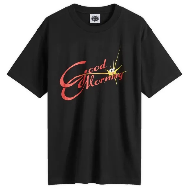 Good Morning Tapes Men's Sunny T-Shirt Black