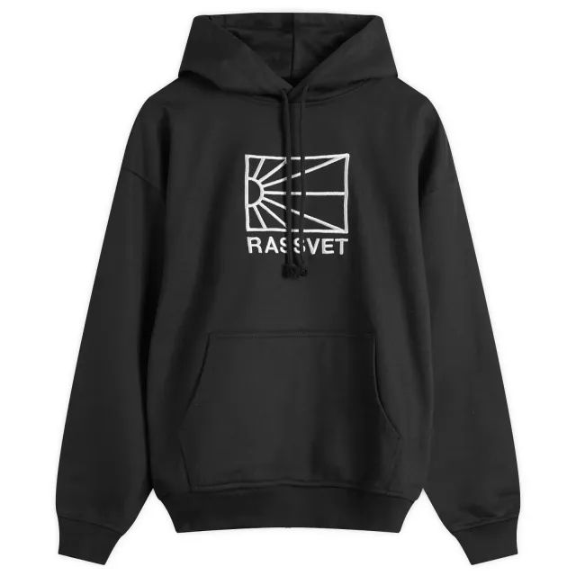 RASSVET Men's Logo Hoodie Black