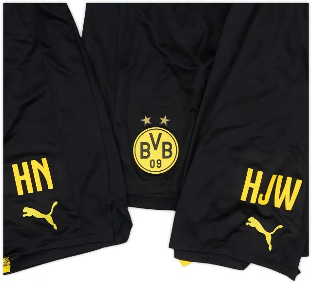 Puma 2015-16 Borussia Dortmund Staff Issue Training Shorts - 5/10 - (S)