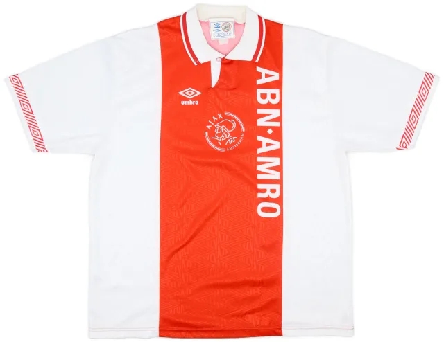Umbro 1991-93 Ajax Home Shirt - 8/10 - (XL)