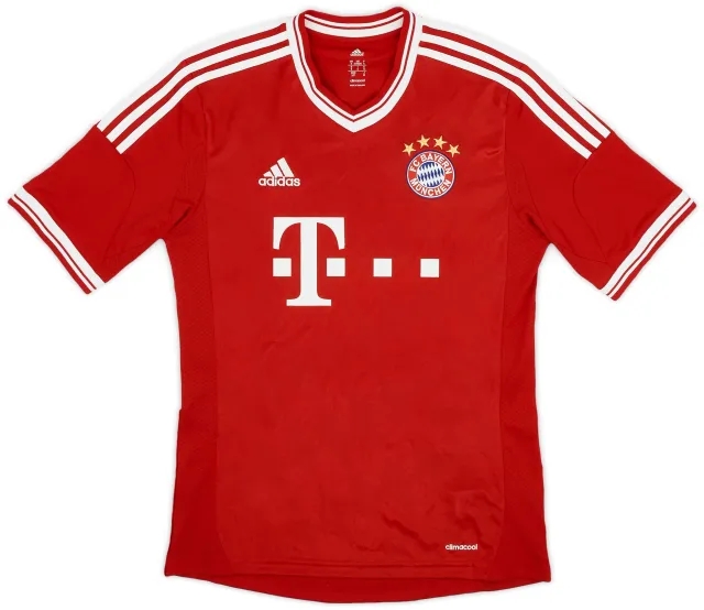adidas 2013-14 Bayern Munich Home Shirt - 6/10 - (S)