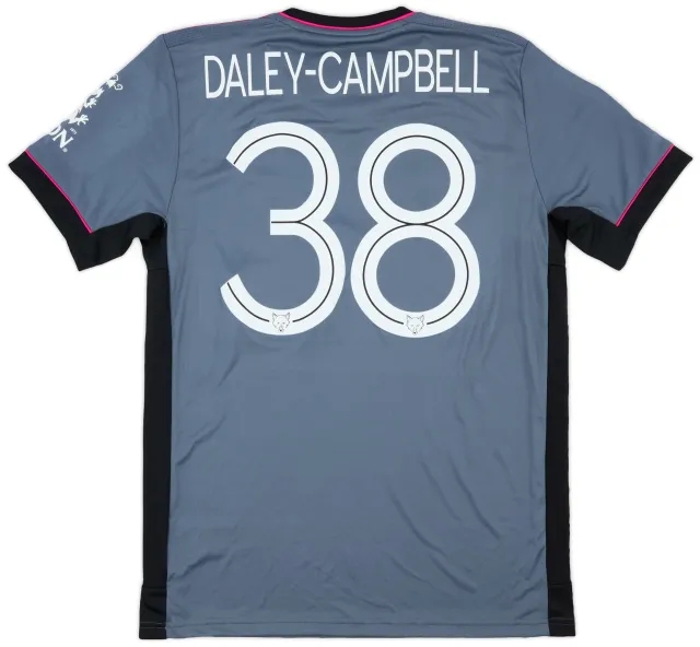 adidas 2021-22 Leicester Match Issue Europa League Third Shirt Daley-Campbell #38