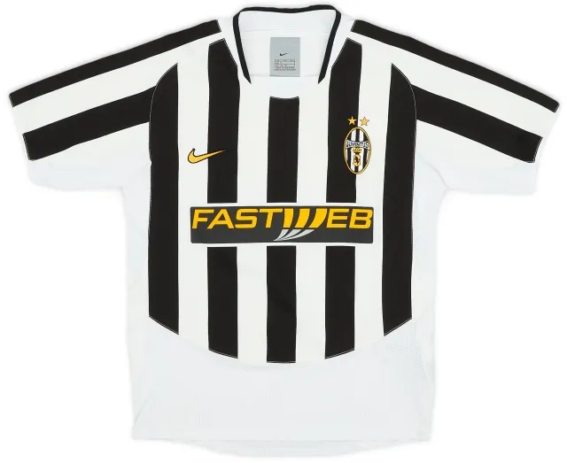 Nike 2003-04 Juventus Home Shirt - 9/10 - (M.Boys)