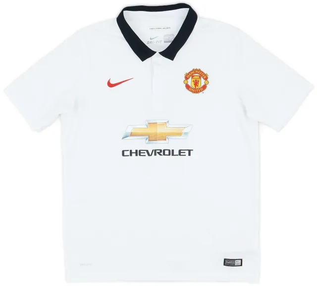 Nike 2014-15 Manchester United Away Shirt - 8/10 - (XL.Boys)