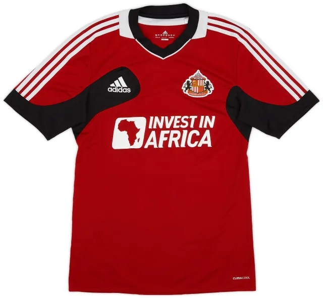 2012-13 Sunderland adidas Training Shirt - 8/10 - (M)