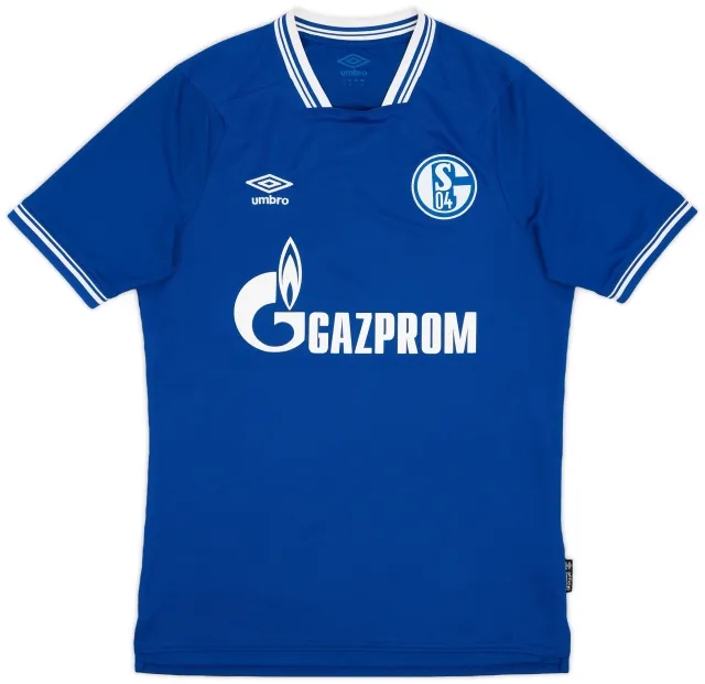 Umbro 2020-21 Schalke Home Shirt - 9/10 - (M)