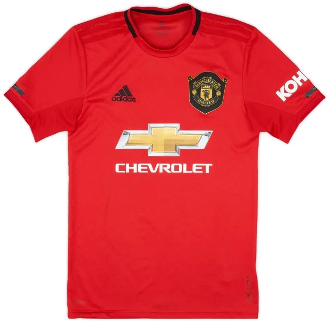 adidas 2019-20 Manchester United Home Shirt - 7/10 - (XS)