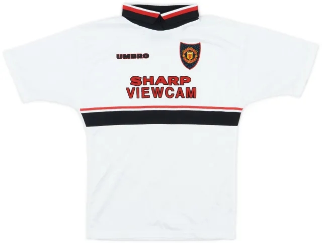Umbro 1997-99 Manchester United Away Shirt - 6/10 - (S.Boys)