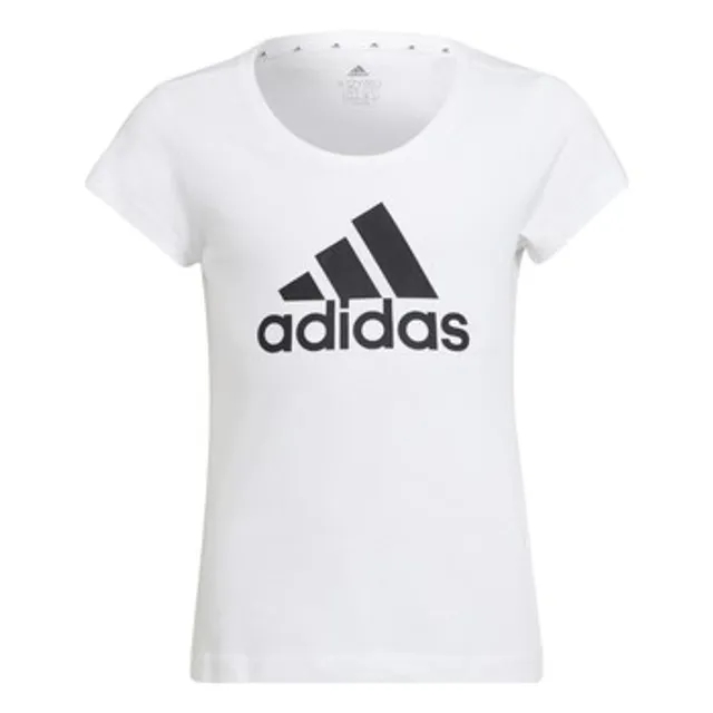 adidas  FEDELINE  girls's Children's T shirt in White