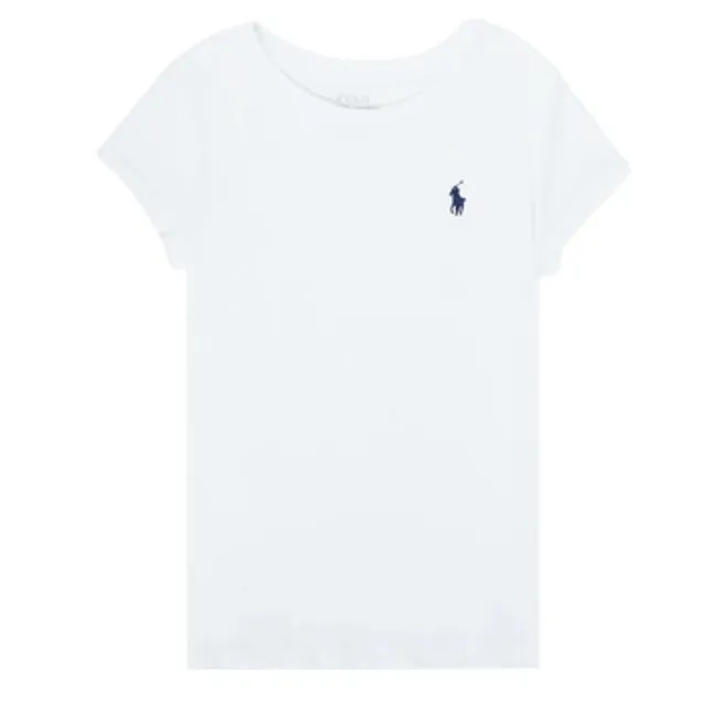 Polo Ralph Lauren  ZALLIE  girls's Children's T shirt in White