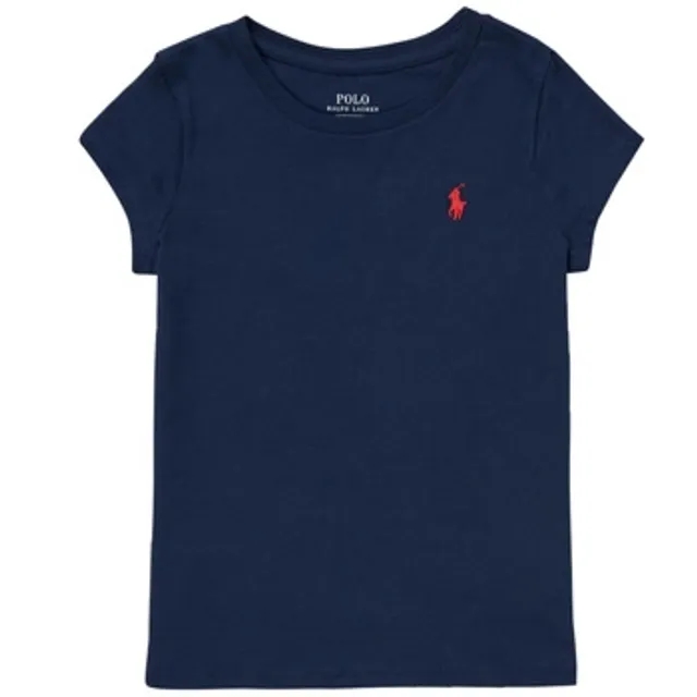Polo Ralph Lauren  DRETU  girls's Children's T shirt in Marine