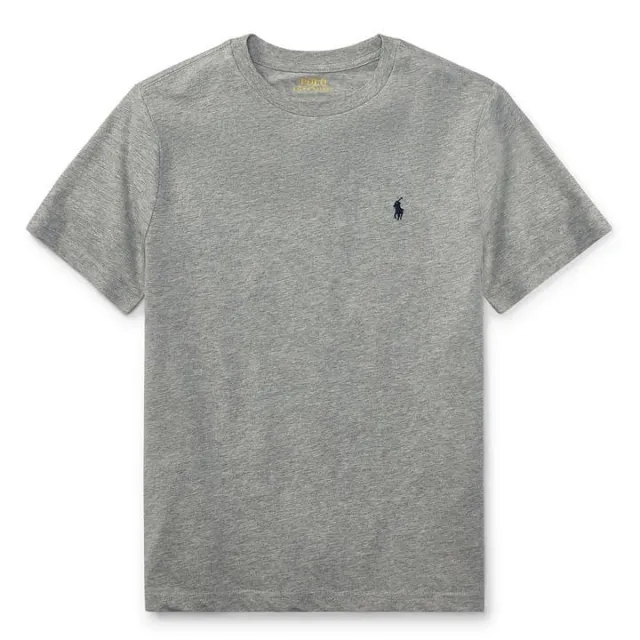 Polo Ralph Lauren Boy's Short Sleeve Logo T Shirt - Grey