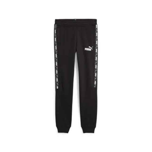 Puma  ESS TAPE CAMO SWEATPANTS FL B  boys's Children's Sportswear in Black