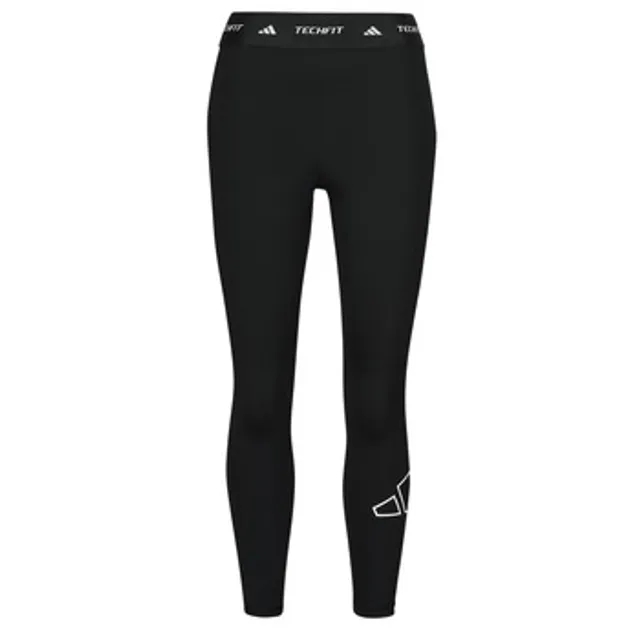 adidas  TECHFIT Graphic 7/8 Leggings  women's Tights in Black