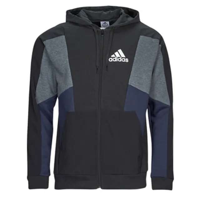 adidas  ESS CB FZ HD  men's Tracksuit jacket in Black