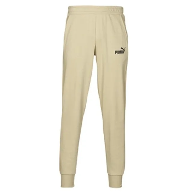 Puma  ESS LOGO PANTS  men's Sportswear in Beige